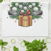 Golfuitrusting Kerstboom Kerst Golf Theedoek (Gevouwen)