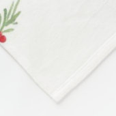 Golfuitrusting Kerstdecoratie voor golfer Fleece Deken (Hoek)