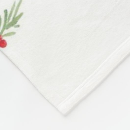 Golfuitrusting Kerstdecoratie voor golfer Fleece Deken (Hoek)