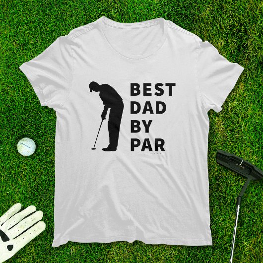 Golfvader Grappig Beste Pap By Par Golf Humor T-shirt