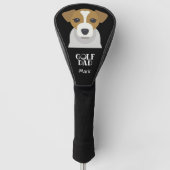 Golfvader voor Hondenliefhebbers Golfheadcover (Voorkant)