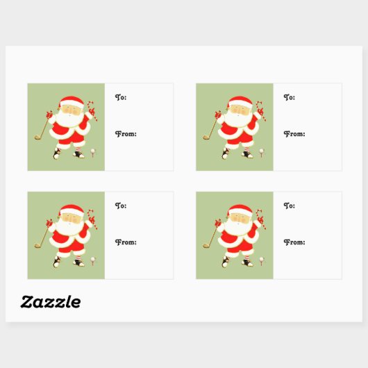 Golfvakantie Cadeau Labels (Vel)