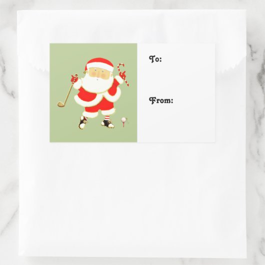 Golfvakantie Cadeau Labels (Tas)