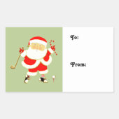 Golfvakantie Cadeau Labels (Voorkant)