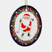 Golfvakantie Gift Keramisch Ornament (Rechts)