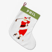 Golfvakanties Grote Kerstsok (Voorkant (Hangend))