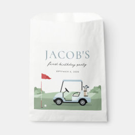Golfverjaardag Par-t-shirt Favor Tassen Bedankzakje