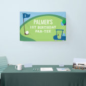 Golfverjaardag Par-T-shirt Groot Banner Sign (Beurs)