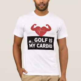 Golfverslaving Funny Golfer T-shirt