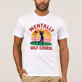Golfverslaving Funny Golfer T-shirt