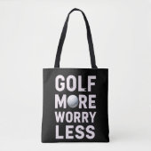 Golfverslaving Funny Golfer Tote Bag (Voorkant)