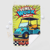 Golfverslaving Humor Golfhanddoek (Insitu)