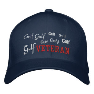 Golfveteraan - geborduurd Pet