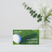 GolfVisitekaartje Visitekaartje (Staand voorkant)