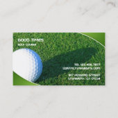 GolfVisitekaartje Visitekaartje (Voorkant)