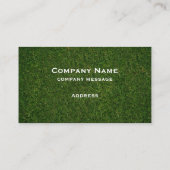 GolfVisitekaartje Visitekaartje (Achterkant)