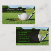 GolfVisitekaartje Visitekaartje (Voorkant / Achterkant)