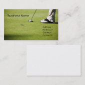 Golfvisitekaartje Visitekaartje (Voorkant / Achterkant)