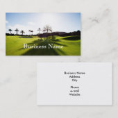 Golfvisitekaartje Visitekaartje (Voorkant / Achterkant)