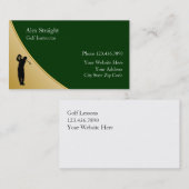 GolfVisitekaartjes Visitekaartje (Voorkant / Achterkant)