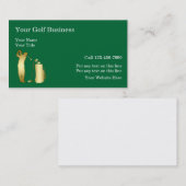 GolfVisitekaartjes Visitekaartje (Voorkant / Achterkant)
