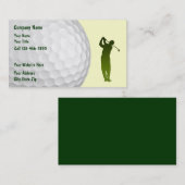 GolfVisitekaartjes Visitekaartje (Voorkant / Achterkant)