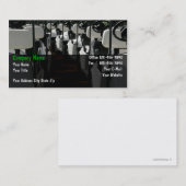 GolfVisitekaartjes Visitekaartje (Voorkant / Achterkant)