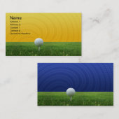 GolfVisitekaartjes Visitekaartje (Voorkant / Achterkant)