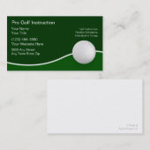 GolfVisitekaartjes Visitekaartje (Voorkant / Achterkant)