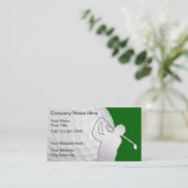 GolfVisitekaartjes Visitekaartje (Staand voorkant)