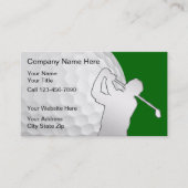 GolfVisitekaartjes Visitekaartje (Voorkant)