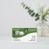 GolfVisitekaartjes Visitekaartje (Staand voorkant)