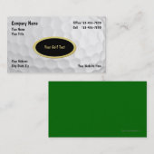 GolfVisitekaartjes Visitekaartje (Voorkant / Achterkant)