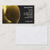 GolfVisitekaartjes Visitekaartje (Voorkant / Achterkant)