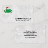 Golfvlag Logo Visitekaartje (Voorkant / Achterkant)