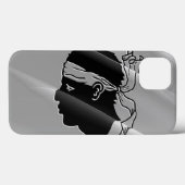 Golfvlag van Corsica - Case-Mate iPhone Case (Achterkant (horizontaal))