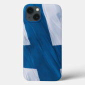 Golfvlag van Finland Case-Mate iPhone Case (Achterkant)