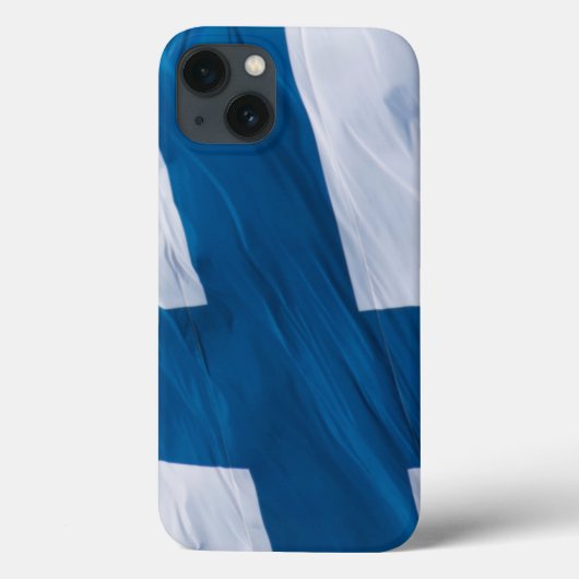 Golfvlag van Finland Case-Mate iPhone Case (Achterkant)