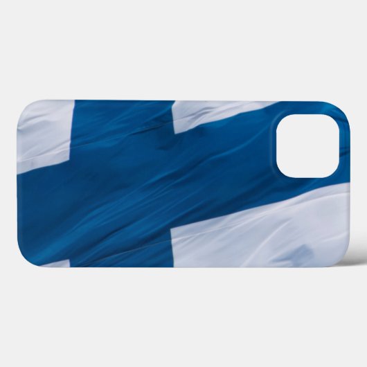 Golfvlag van Finland Case-Mate iPhone Case (Achterkant (horizontaal))