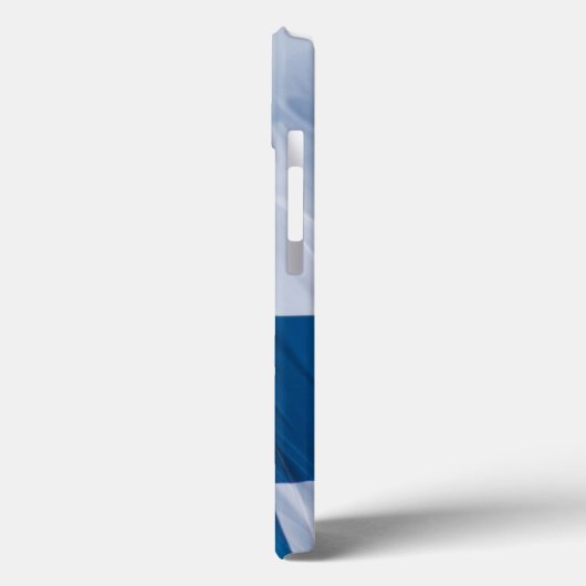 Golfvlag van Finland Case-Mate iPhone Case (Achterkant / Links)