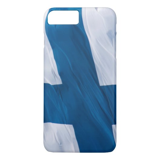 Golfvlag van Finland Case-Mate iPhone Case (Achterkant)