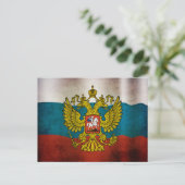 Golfvlag van Rusland Briefkaart (Staand voorkant)