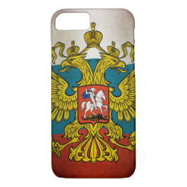 Golfvlag van Rusland iPhone 8/7 Hoesje