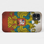 Golfvlag van Rusland Case-Mate iPhone Case (Achterkant (horizontaal))