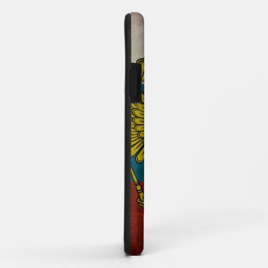 Golfvlag van Rusland Case-Mate iPhone Case (Achterkant/rechts)