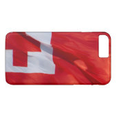 Golfvlag van Tonga Case-Mate iPhone Case (Achterkant (Horizontaal))