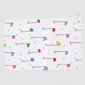 Golfvlaggen ‘n Pins Golfhanddoek (Horizontaal)