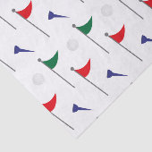 Golfvlaggen Tissuepapier (Detail)