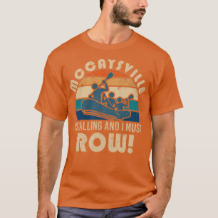 Golfvloed in de rivier de Mccaysville T-shirt