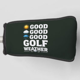 Golfvoorspelling voor golfer golfheadcover
